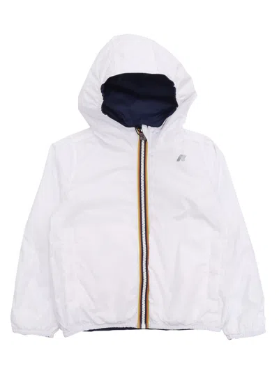 K-way P. Jake Plus.2 Double Down Jacket In Blue