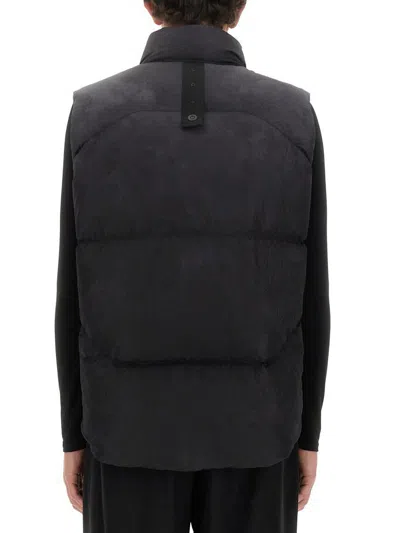 Jg1 Casual Black Jacket With High Collar In Black