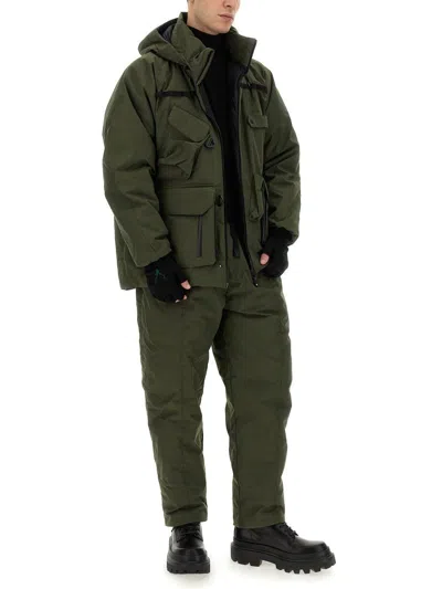 South2 West8 Functional Green Jacket With Utility Pockets In Green