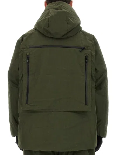 South2 West8 Functional Green Jacket With Utility Pockets In Green