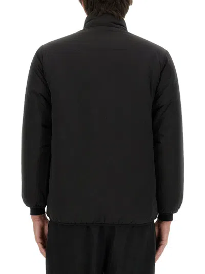 South2 West8 Padded Jacket With High Collar In Black