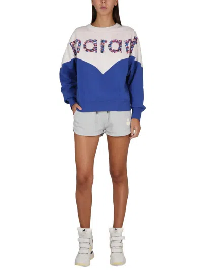 Isabel Marant Étoile Elastic Waist Shorts In Powder