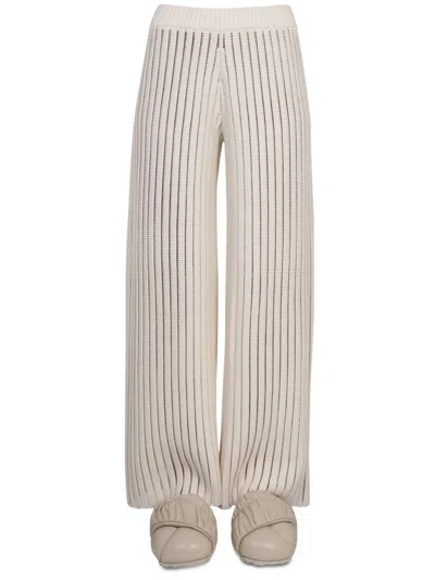 Fabiana Filippi Relaxed Fit Wide Leg Pants In Beige
