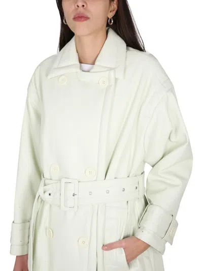 Shop Stand Studio Trench "emily" In Green
