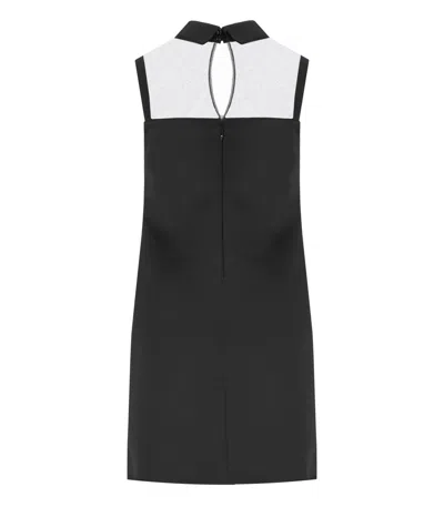 Elisabetta Franchi Dress With Embroidery And Sheer Panel