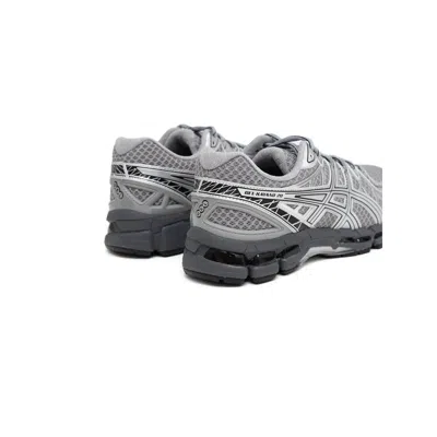 Asics Mens Gel-kayano 20 Mesh Low-top Trainers Gravel Pure Silver