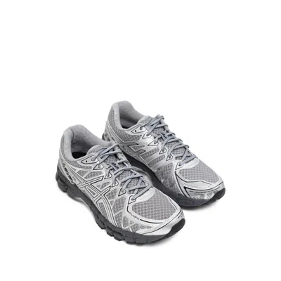 Asics Mens Gel-kayano 20 Mesh Low-top Trainers Gravel Pure Silver