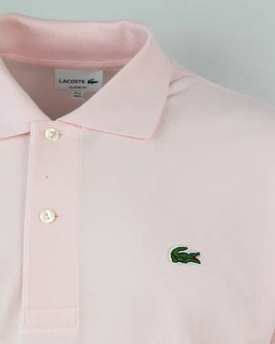 Lacoste Classic L1212 Polo In Flamingo