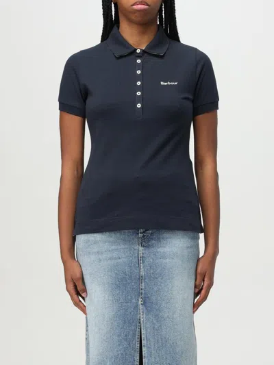 Barbour Portsdown Blue Polo Shirt In Navy