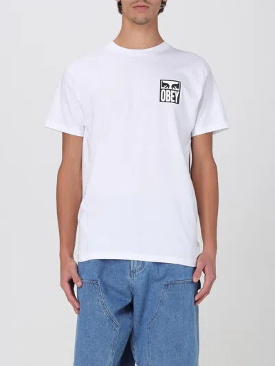 T恤 OBEY 男士 颜色 白色