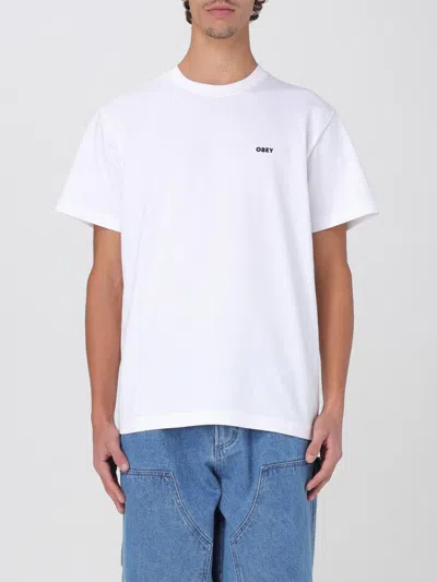 Obey T-shirt In White