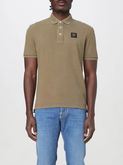 POLO衫 BLAUER 男士 颜色 绿色