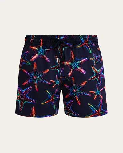 Vilebrequin Drawstring Swimming Trunks In Blue