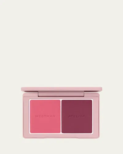 Westman Atelier Baby Cheeks Powder Blush Duo In Fizz And Jam