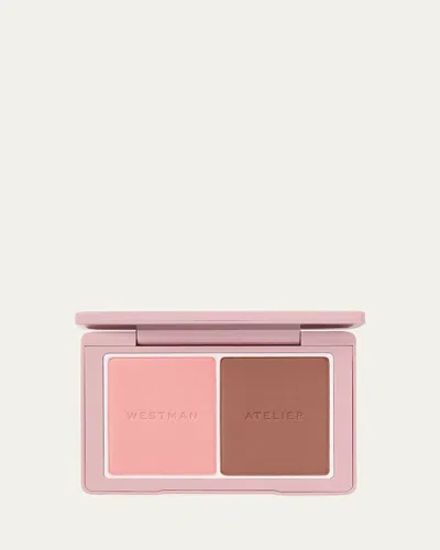 Westman Atelier Baby Cheeks Powder Blush Duo In Coquette And Mimi