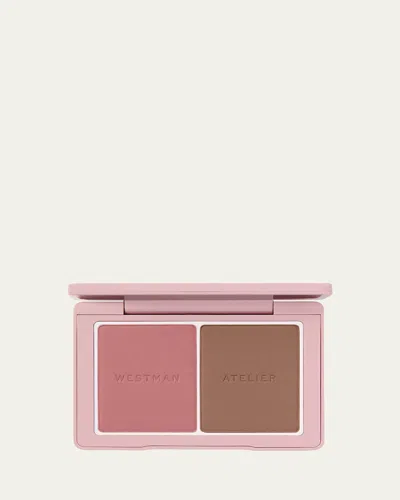 Westman Atelier Baby Cheeks And Face Trace Sculpting Powder Duo In Multi