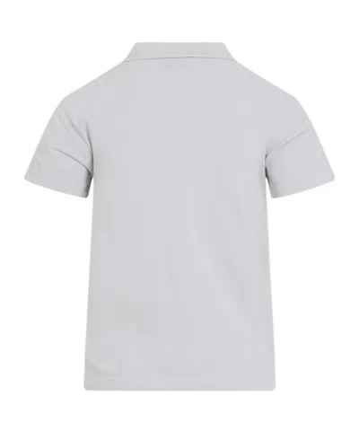 Balenciaga Logoed Polo Shirt In White