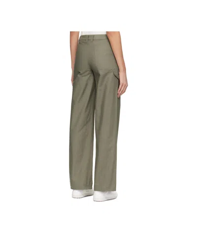 Apc Khaki Berry Trousers In Khaki