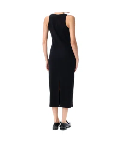 Anine Bing Alessia Tank Midi Dress In Black