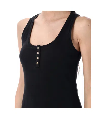 Anine Bing Alessia Tank Midi Dress In Black