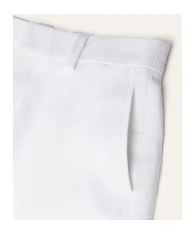 Loro Piana Drake Bermuda Shorts In White