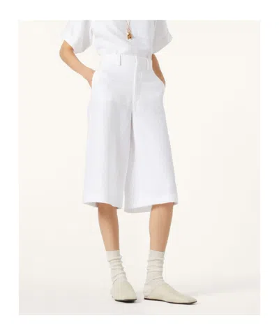 Loro Piana Drake Bermuda Shorts In White