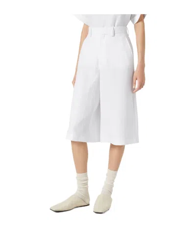 Loro Piana Drake Bermuda Shorts In White