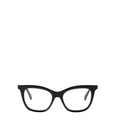 Off-white Full Frame Plain Mirror In Black