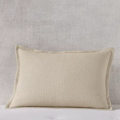 Hudson Park Collection Signature Pebbled Matelasse Standard Sham, Pair