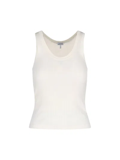 Loewe Anagram Tank Top In White