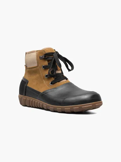 Bogs Men's Classic Casual Rain Boots In Cognac Multi In Brown