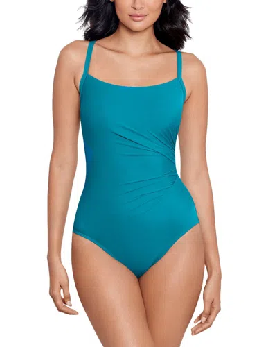 Miraclesuit Rock Solid Starr Underwire One-piece Swimsuit In Multi