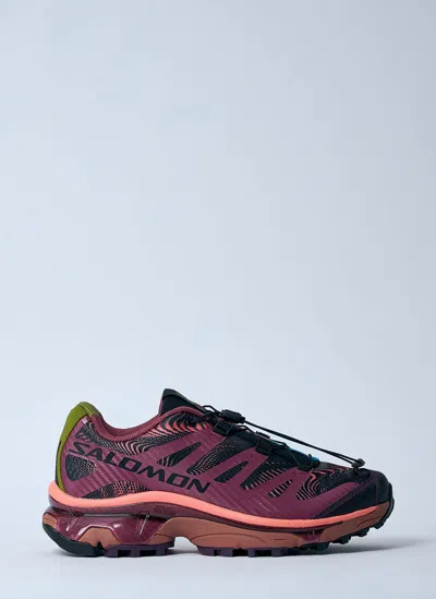 Salomon Xt-4 Rubber-trimmed Mesh Sneakers In Multi