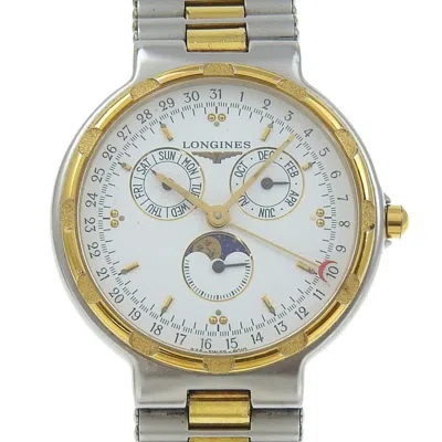 Pre-owned Longines Stainless Steel Wristwatch () In Multi