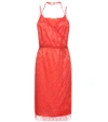 NINA RICCI Lace and satin dress,P00220259