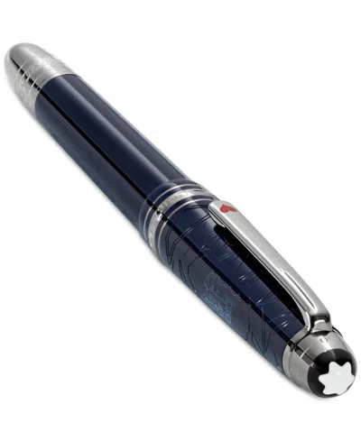 Montblanc Meisterstuck Solitaire Doue Blue Hour Classique Ballpoint Pen 112891