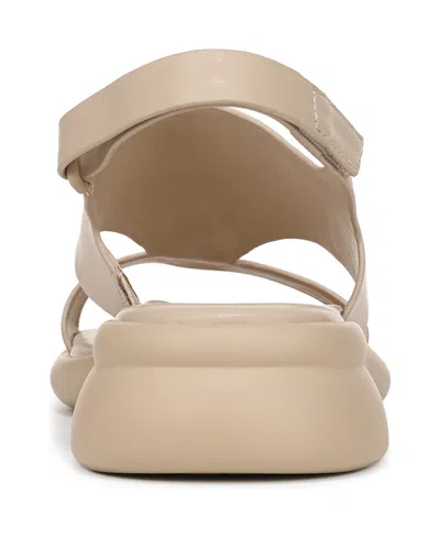 Naturalizer Women's Lillian Round Toe Slingback Sandals In Coastal Tan Faux Leather