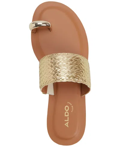 Aldo Beachwalk In Gold In Gold