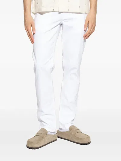 Rag & Bone Belt Loops Slacks In White