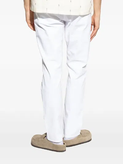 Rag & Bone Belt Loops Slacks In White