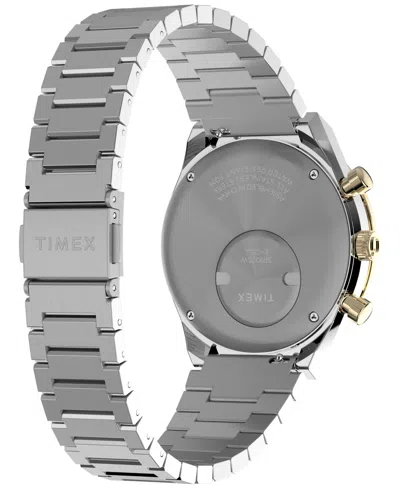 Timex Men's Analog Two-tone Stainless Steel Watch, 40mm In Two-tone