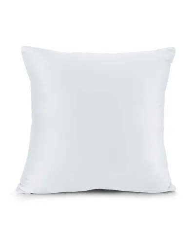 Nestl Elegant 2-pack Velvet Decorative Throw Pillows With Removeable Covers, 22" X 22" In White