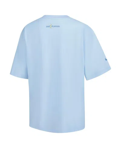 Barstool Golf Women's Light Blue The Players Oversized T-shirt