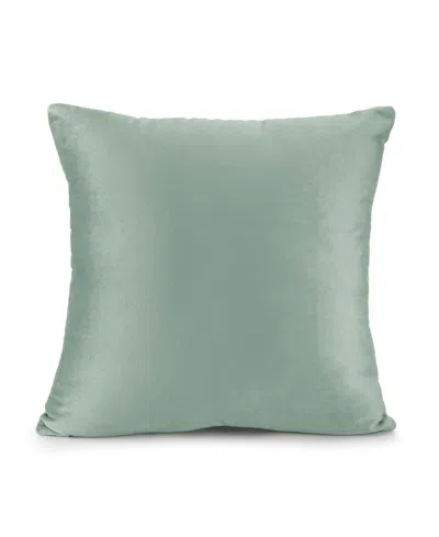 Nestl Elegant Velvet Removeable Cover 2-pack Decorative Pillows, 26" X 26" In Sage Green