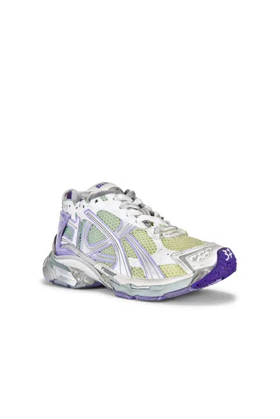 Balenciaga Multicolor Runner Gradient Sneakers In Multi
