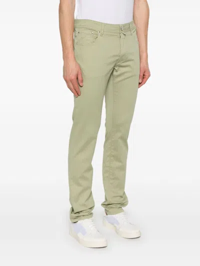 Jacob Cohen Men Slim Fit Denim Jeans In Green