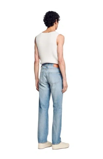 Sandro Regular Jeans In Light Blue - Denim
