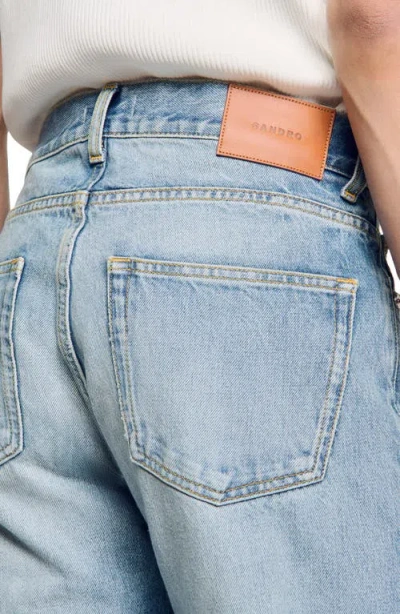 Sandro Regular Jeans In Light Blue - Denim