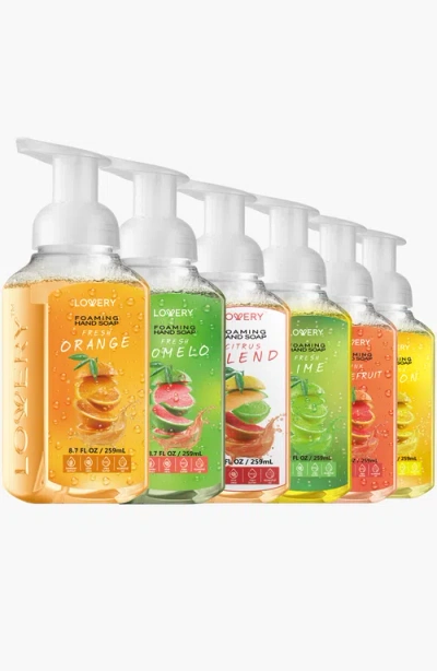 Lovery Citrus Foaming Hand Soap Multipack In 6 Pack