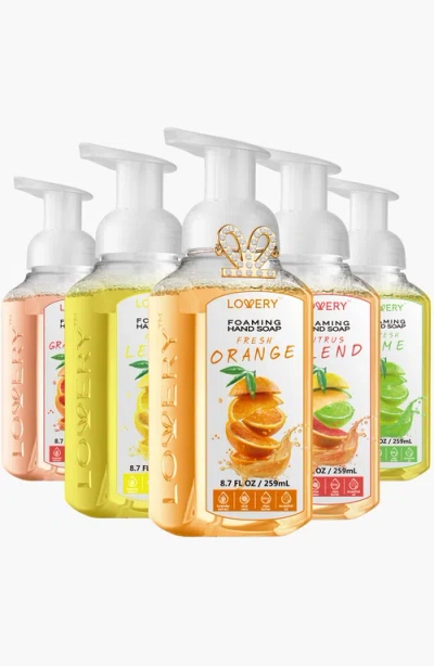Lovery Citrus Foaming Hand Soap Multipack In 5 Pack